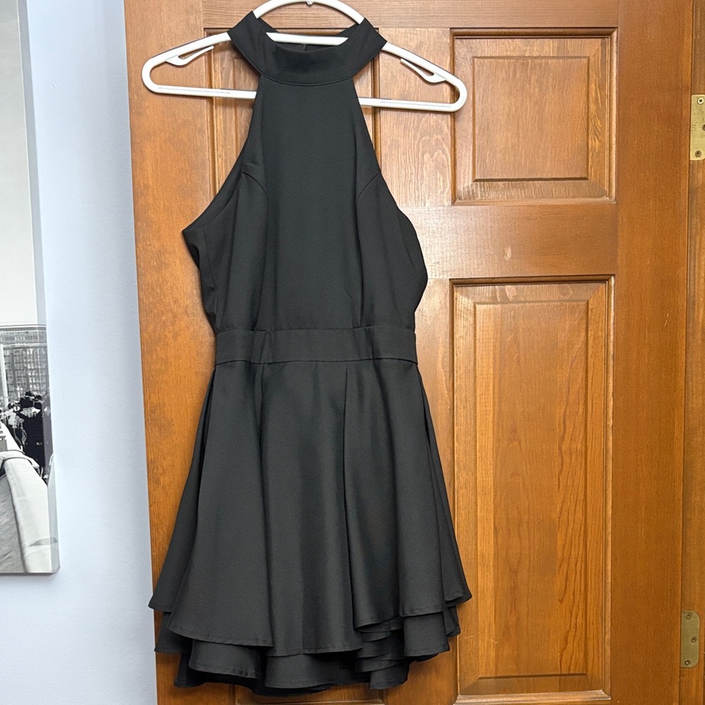 Lulu's Black Cocktail Dress